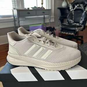 Adidas Light Beige Athletic Sneakers